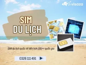 Đại lý cung cấp SIM du lịch quốc tế - Visaza