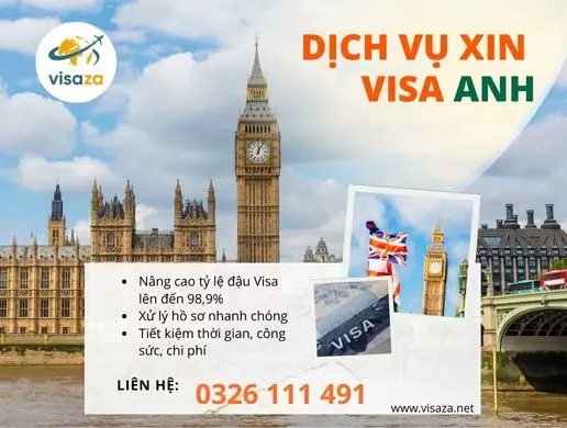 Dịch vụ xin Visa Anh