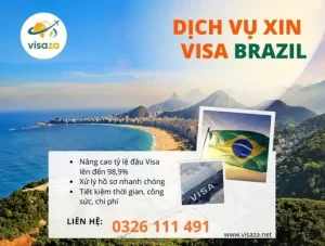 Dịch vụ xin Visa Brazil