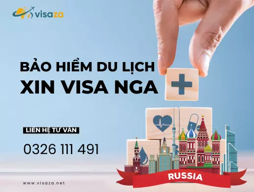 làm bảo hiểm du lịch visa Nga