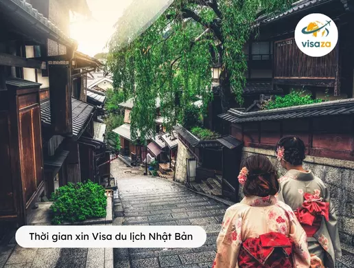 Thời gian xin Visa du lịch Nhật Bản