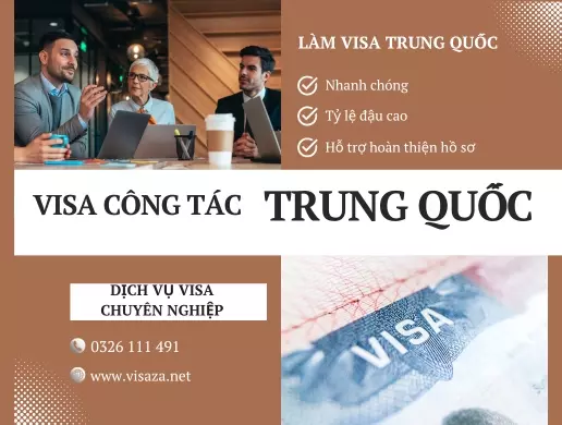 Visa công tác Trung Quốc